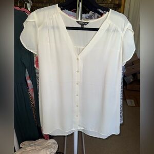 Express Women's White Blouse